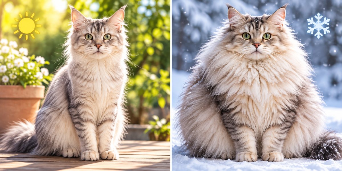 Seasonal coat changes